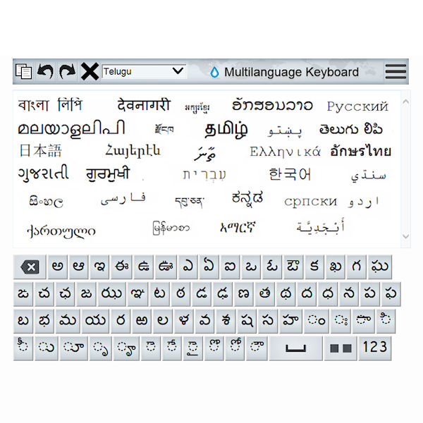 multi language keyboard